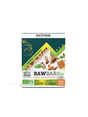 Rawbar Bio - Barre de l'effort 100% naturelle saveur Cranberry - Amande - Cacahuète etui-de-6-unites